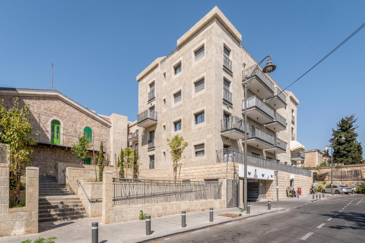 2Bdr W Parking Shirat Haneviim - Mamilla Area Sea-U Yerusalem Bagian luar foto